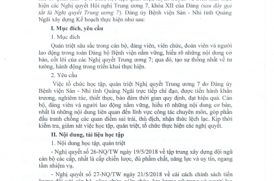 kế hoạch số 07/kh-đusn v/v tổ chức học tập, quán triệt, tuyên truyền và triển khai thực hiện các nghị quyết hội nghị trung ương 7,khóa xii của đảng